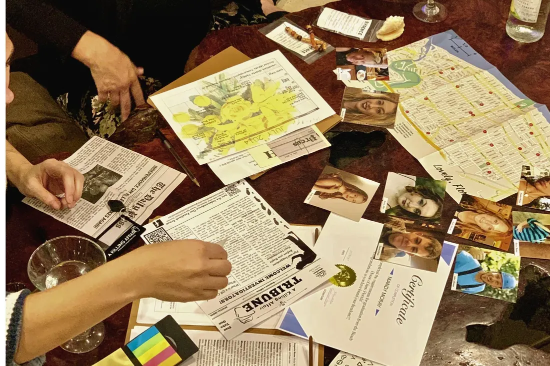 A Killing Affair Murder Mystery subscription box 2
