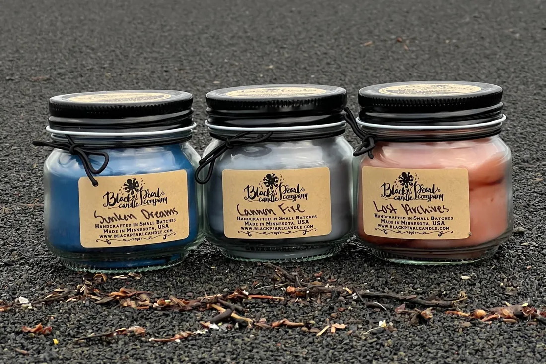 Black Pearl Candle Company Themed Box