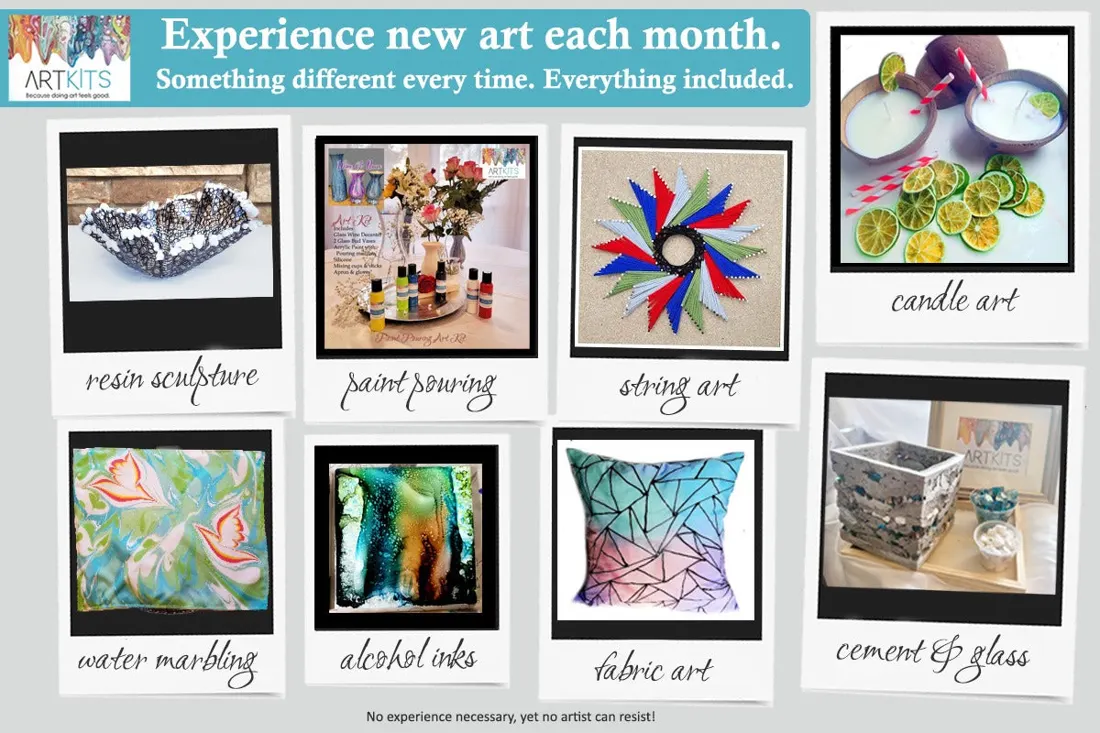 Chartiers Creek Creative Art Box subscription box 2