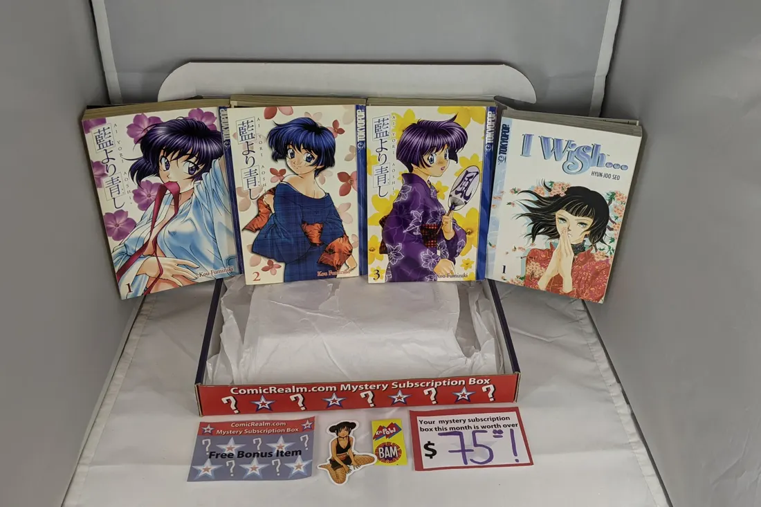 ComicRealm Manga Madness Bundle subscription box 3