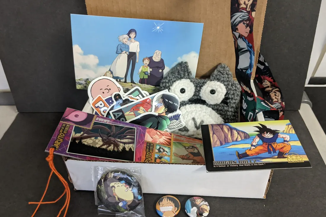The Heroes Tower Mini Mystery Box subscription box 3