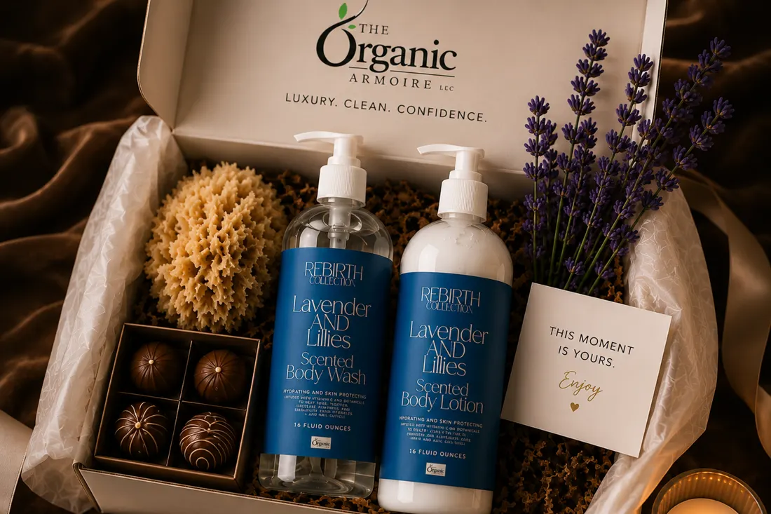 The Organic Armoire REBIRTH Luxe Body Ritual Box subscription box 2