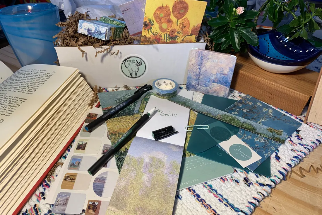 Swan Bliss by Paper Kitty subscription box 3