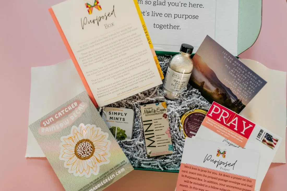Purposed Box subscription box 2