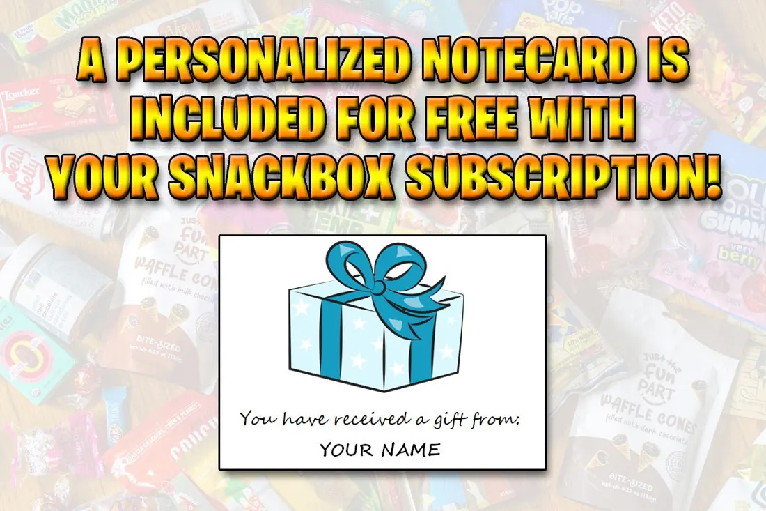 SentWithCare College Snack Box subscription box 2
