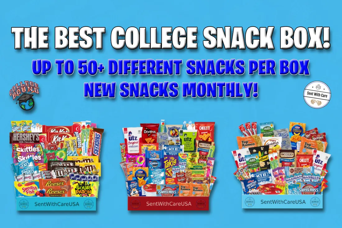 SentWithCare College Snack Box subscription box 3