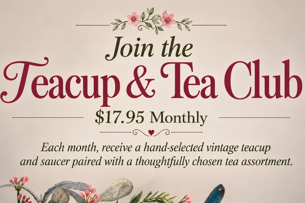 Teacup and Tea Club subscription box 2