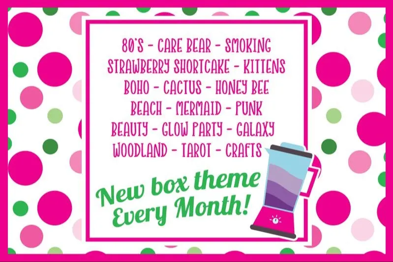 The Blend Box subscription box 3