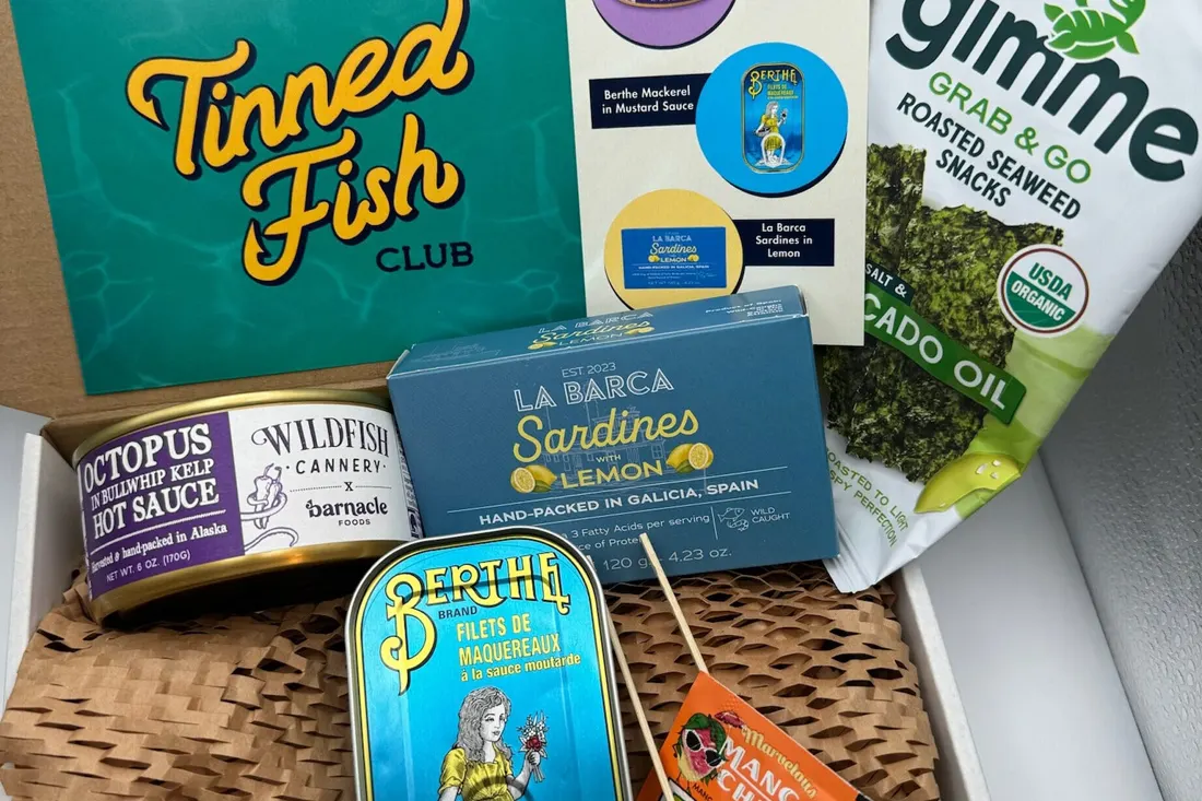 Tinned Fish Club subscription box 2