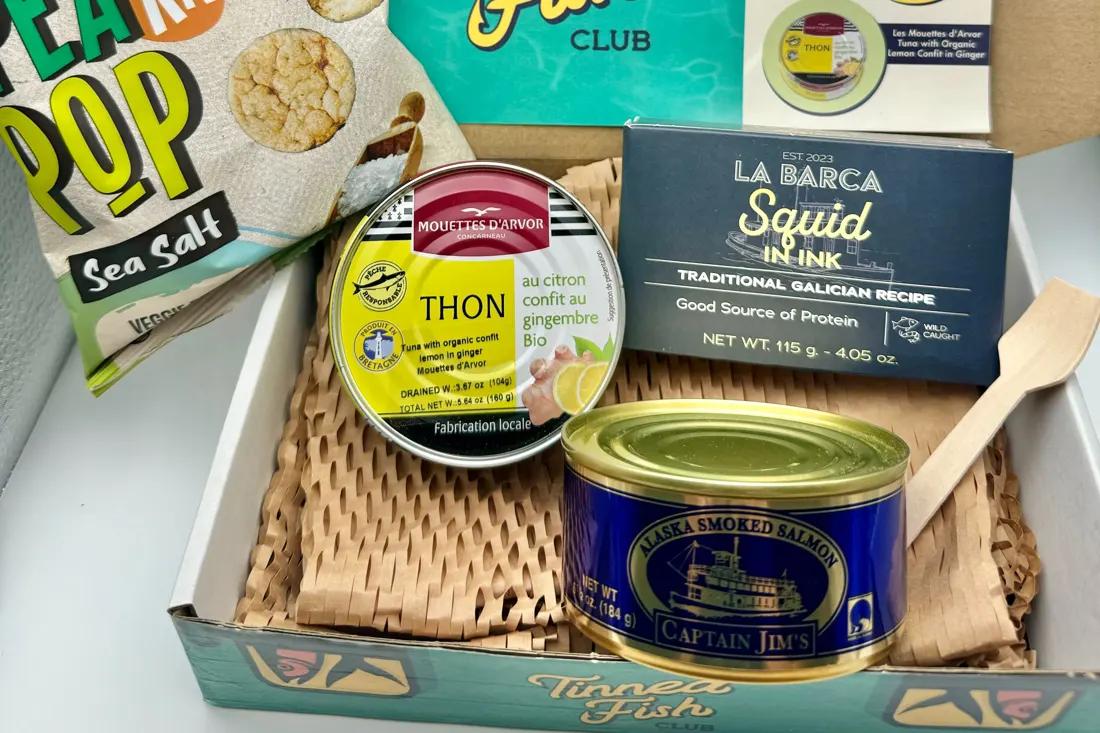 Tinned Fish Club subscription box 3