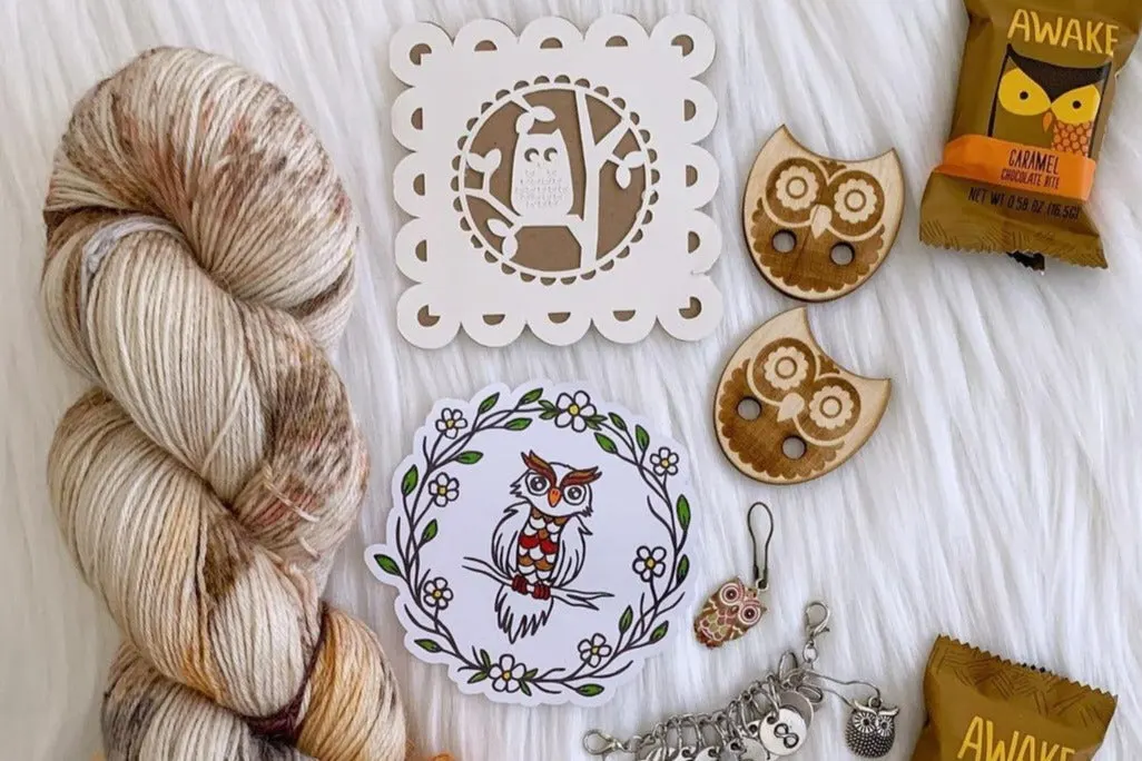 Yarn and Stitches Luxury Yarn Club subscription box 2